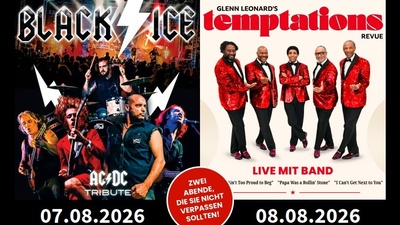 &copy; Black Ice & Glenn Leonard´s TEMPTATIONS Revue