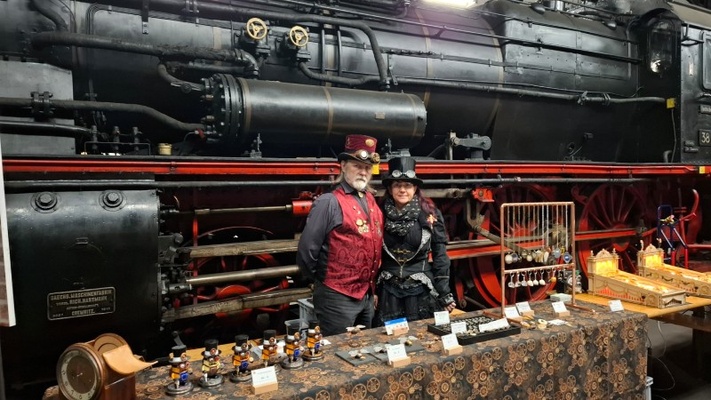 Steampunk meets Steamtrain / PR