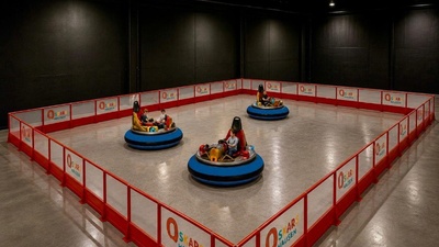 Neue Bumpercar-Strecke entsteht in Oskarshausen - Eröffnung am 6. Juli - Konzeptbild &copy; Oskarshausen