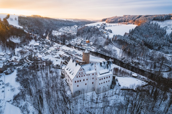 Burg Scharfenstein im Winter (Foto: Patrick Eichler) Burg Scharfenstein im Winter (Foto: Patrick Eichler)