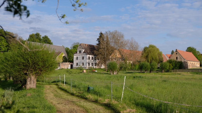 Zahlreiche Gebäude stehen auf Fundamenten aus der Klosterzeit, deren Mauern können die Geschichte weiter erzählen. © Juliane Schikade Zahlreiche Gebäude stehen auf Fundamenten aus der Klosterzeit, deren Mauern können die Geschichte weiter erzählen. © Juliane Schikade