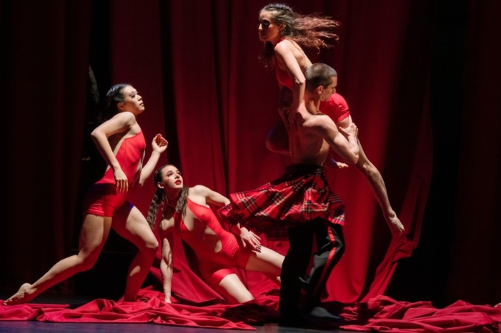 MACBETH Linhao Qin, Marianna Pavento, Caterina Cerolini, Cristian Colatriano / Foto Rolf K. Wegst