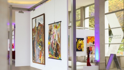 Blick in die Ausstellung &copy; Käthy Braun