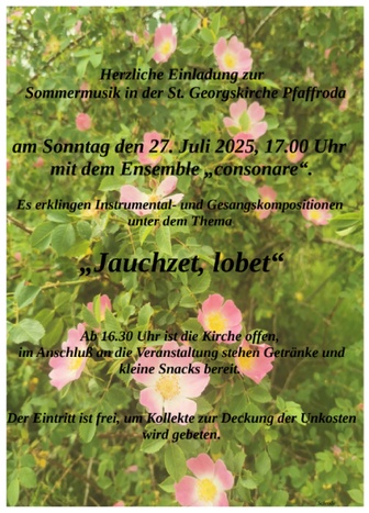 Veranstaltungsplakat