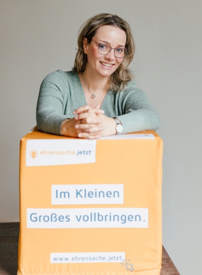 Annekatrin Jahn, Projektleiterin Ehrenamtsplattform ehrensache.jetzt der Bürgerstiftung Dresden, &copy; Bürgerstiftung Dresden - Foto Christin Wetzel
