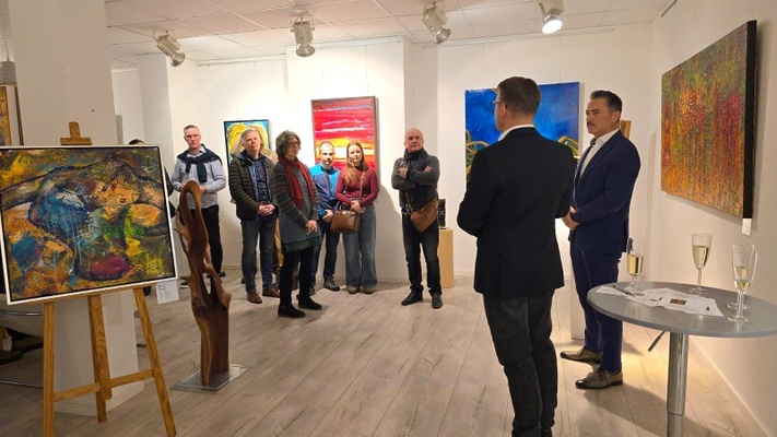 Vernissage Andreas Garbe / PR