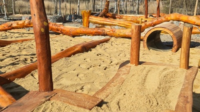 Inklusives Sandspielareal © Katrin Richter Inklusives Sandspielareal © Katrin Richter