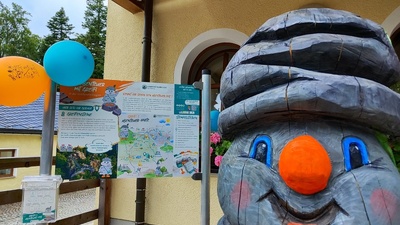 Mit Greifi die Region entdecken / Foto: Tourismusverband Erzgebirge e.V.