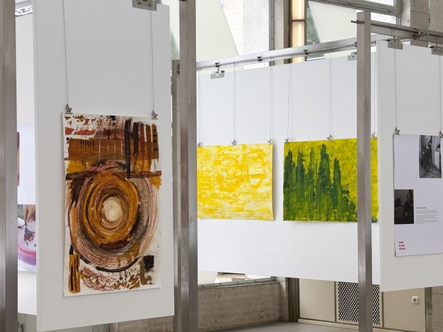 Blick in die Ausstellung &copy; Käthy Schütze