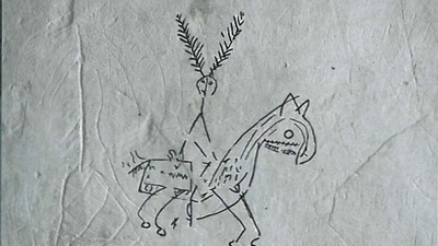 Graffiti der Prinzen Ernst und Albert in der Amtsstube &copy; Frank Schmitt