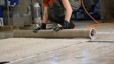 Professionelle Teppichreinigung