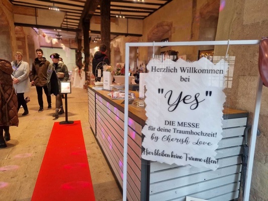 "YES" - Die Messe für Ihre Traumhochzeit &copy; Cherishlove - eventmitherz