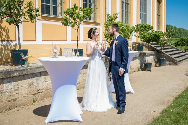 Hochzeit im Barockgarten &copy; Golden Image