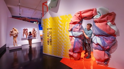 Ausstellungsansicht "Wie geht's" / Foto: Amac Garbe