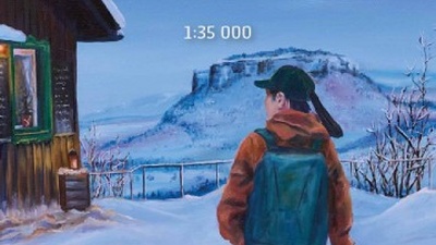 Titelseite der neuen Winterwanderkarte Titelseite der neuen Winterwanderkarte