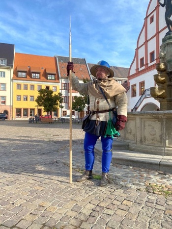 Gästeführer Markus Berthold / Foto: Sebastian Bachran