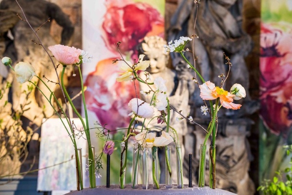 Dresdner Frühling im Palais ist ein farbenprächtiges Gesamtkunstwerk, dazu passend wird frühlingshafte Poesie gesucht. Foto: Sebastian Thiel