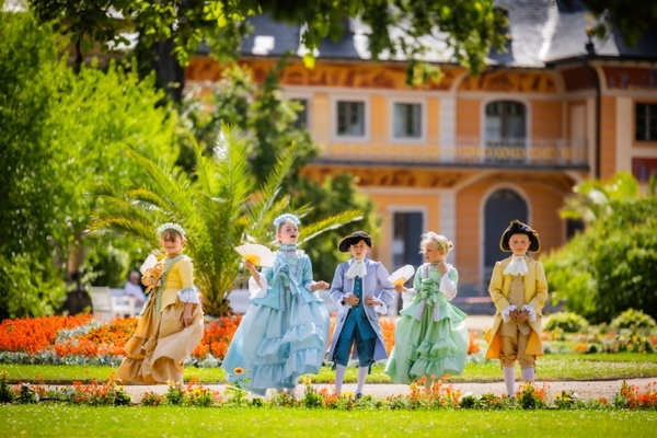 Kostümführung im Schlosspark Pillnitz &copy; Sylvio Dittrich