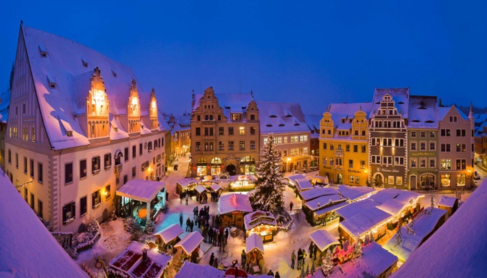 Meissen-Weihnachtsmarkt auf dem Marktplatz-Tourismusverband Saechsisches Elbland e.V. - Foto Sylvio Dittrich Meissen-Weihnachtsmarkt auf dem Marktplatz-Tourismusverband Saechsisches Elbland e.V. - Foto Sylvio Dittrich