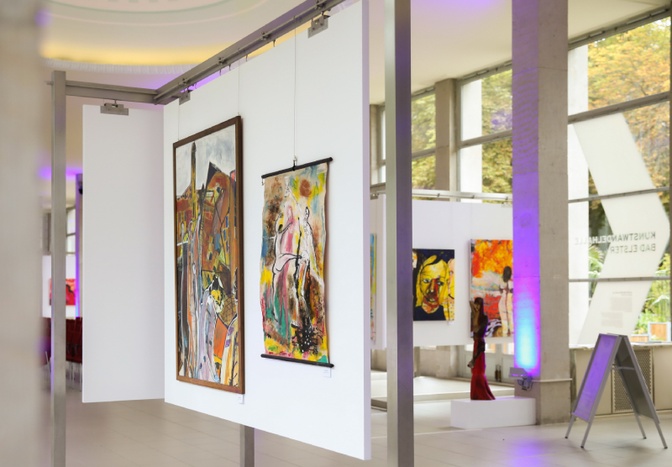 Blick in die Ausstellung &copy; Käthy Braun