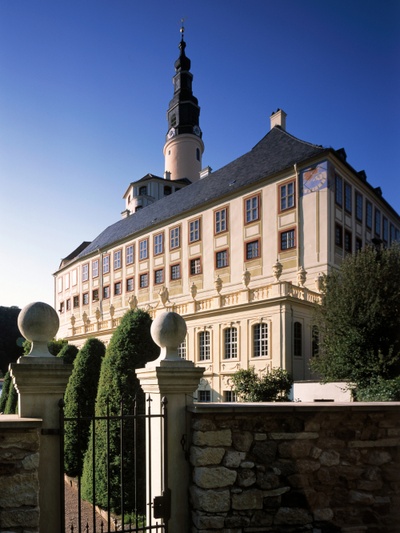 Schloss Weesenstein - EingangsbereichFoto: Schlösserland Sachsen Schloss Weesenstein - EingangsbereichFoto: Schlösserland Sachsen